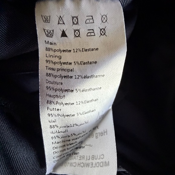 Club L London Dress Womens 8 Navy Velvet Maxi Long Sleeve Corset Knot Formal NWT - Picture 14 of 15